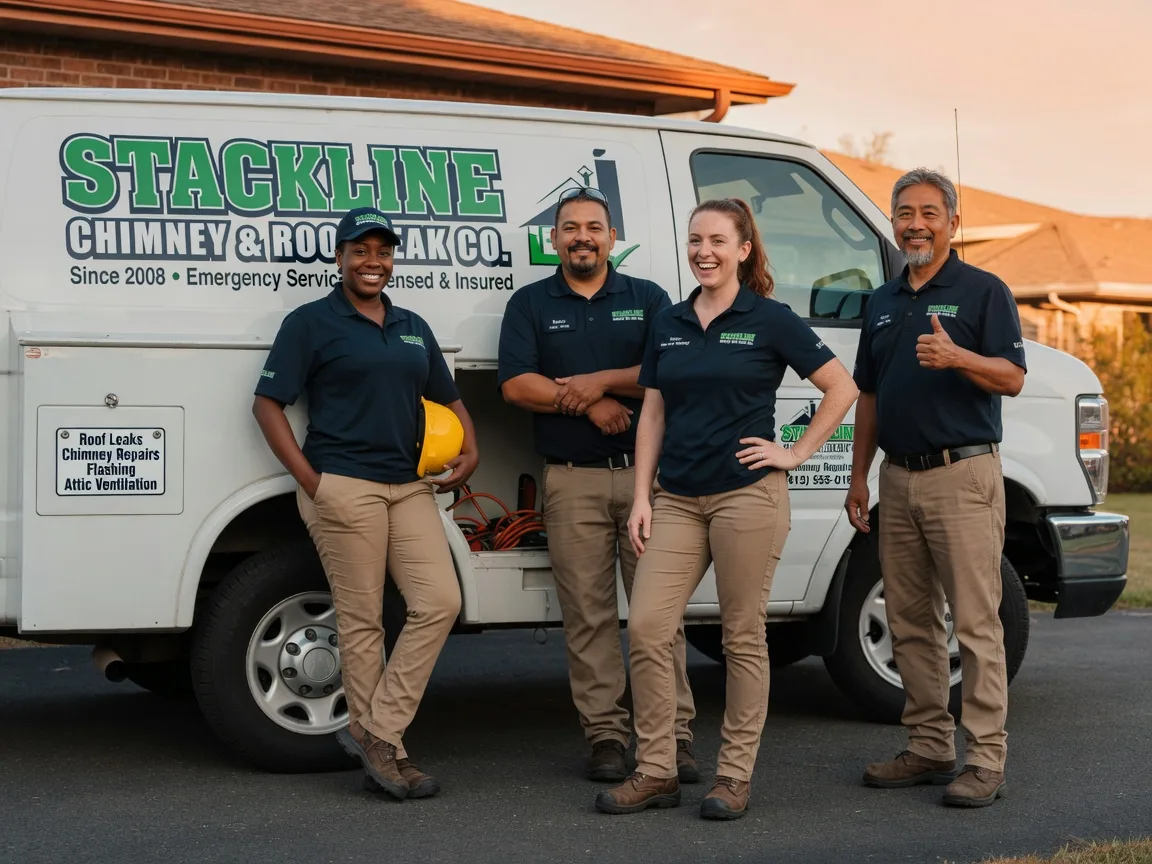 Chimney flashing repair company in Rockport, WV